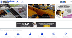 Desktop Screenshot of openbusinesscouncil.org